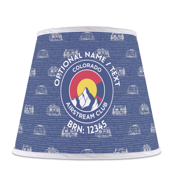 Colorado Airstream Club Poly Film Empire Lampshade - Front View