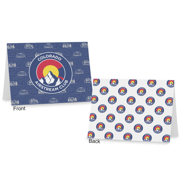 Colorado Airstream Club Postcard - Front and Back