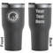 Colorado Airstream Club RTIC Tumbler - Black - Laser Engraved - Double-Sided
