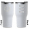 Colorado Airstream Club RTIC Tumbler - White - Laser Engraved - Double-Sided