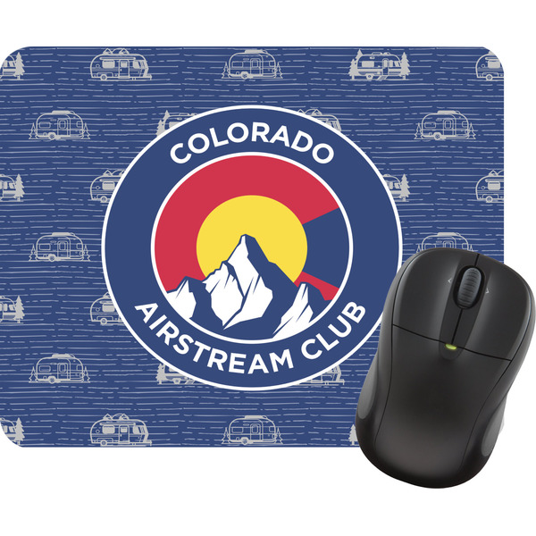 Custom Colorado Airstream Club Rectangular Mouse Pad