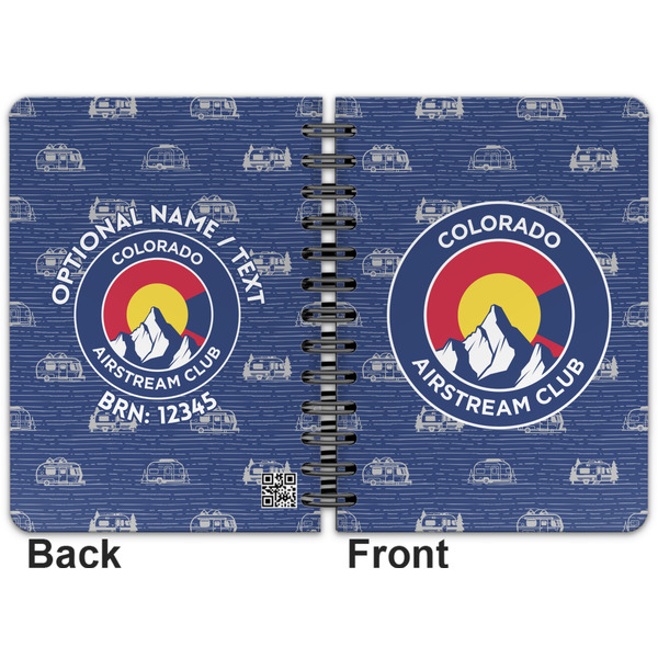 Colorado Airstream Club Spiral Journal 5 x 7 - Apvl