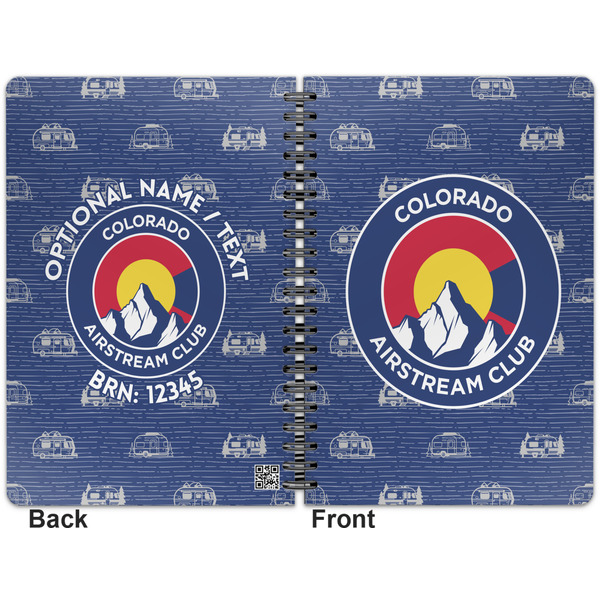 Colorado Airstream Club Spiral Journal 7 x 10 - Apvl