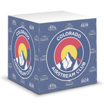 Colorado Airstream Club Sticky Note Cube