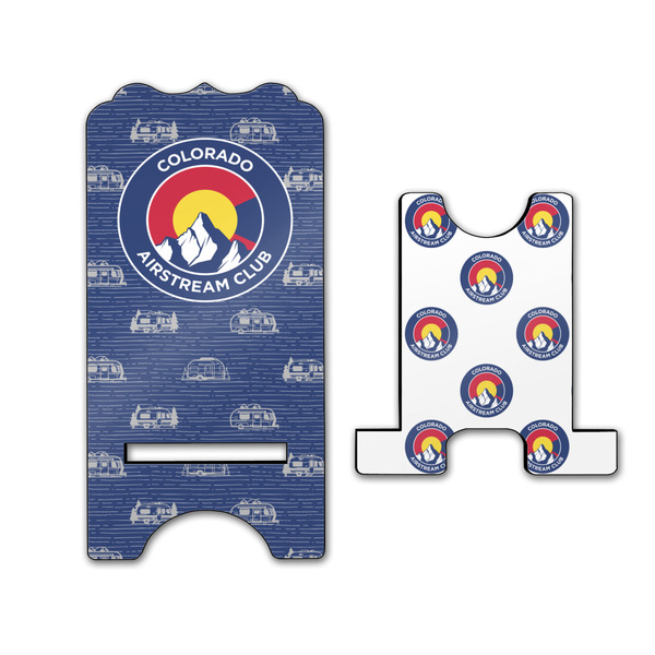 Colorado Airstream Club Stylized Phone Stand - Front & Back - Large