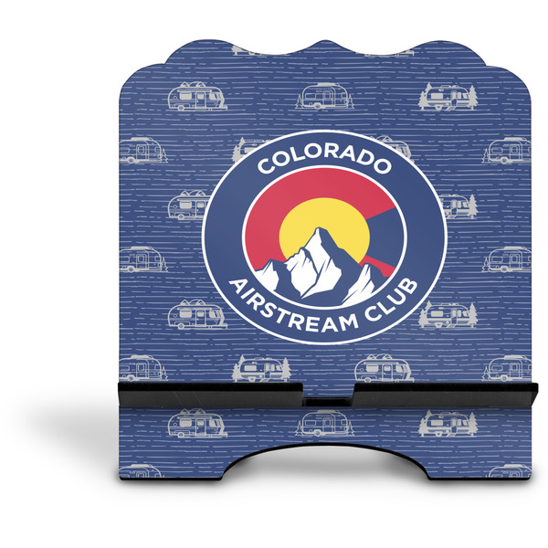 Colorado Airstream Club Stylized Tablet Stand - Front without iPad