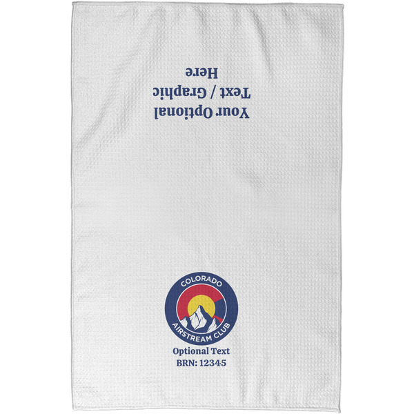 Colorado Airstream Club Waffle Towel - Partial Print - Approval Image