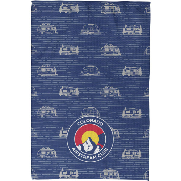 Colorado Airstream Club Waffle Weave Towel - Full Color Print - Approval Image