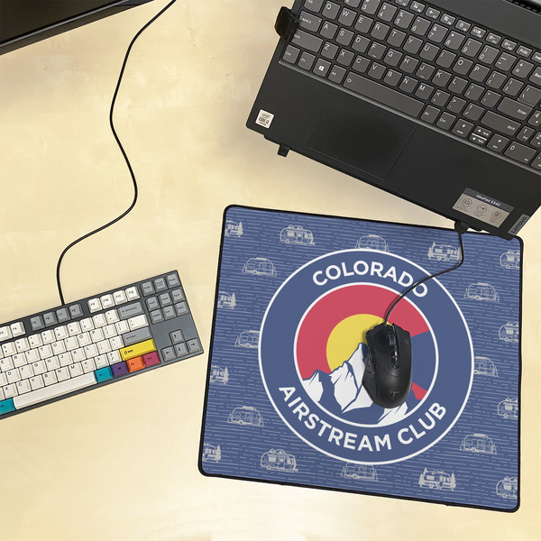 Colorado Airstream Club XL Gaming Mouse Pads - 18" x 16"s - Lifestyle
