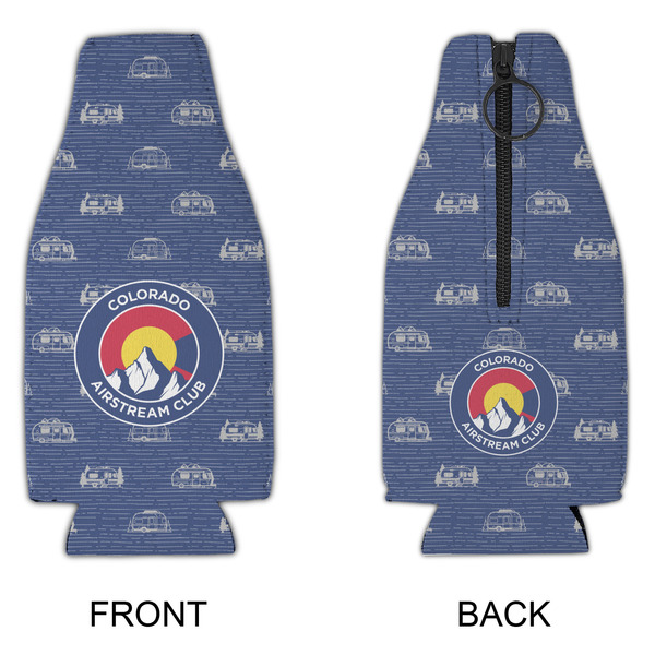 Colorado Airstream Club Zipper Bottle Cooler - APPROVAL