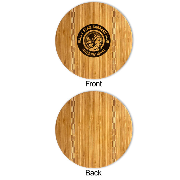 WBCCI Heritage logo Bamboo Cutting Board - Front & Back
