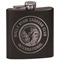 WBCCI Heritage logo Black Flask Set