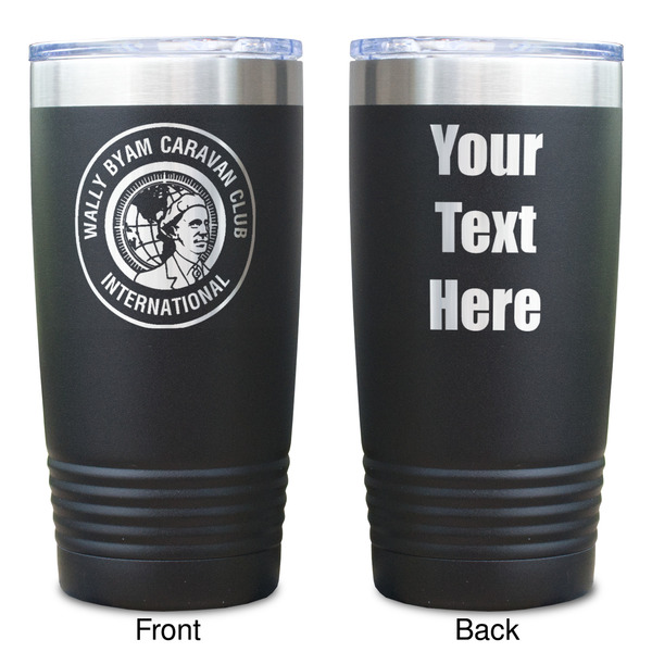 WBCCI Heritage logo Black Polar Camel Tumbler - 20oz - Double Sided  - Approval