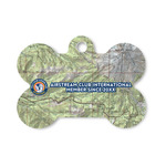 WBCCI Heritage logo Bone Shaped Dog ID Tag - Small