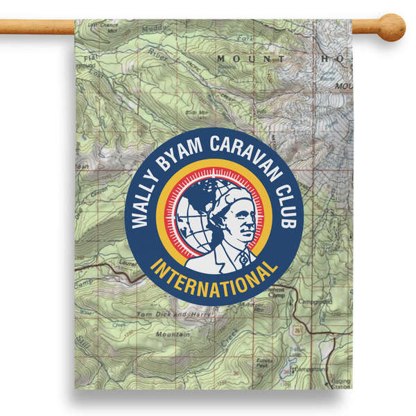 Custom WBCCI Heritage logo 28" House Flag