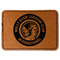 WBCCI Heritage logo Faux Leather Iron On Patch - Rectangle