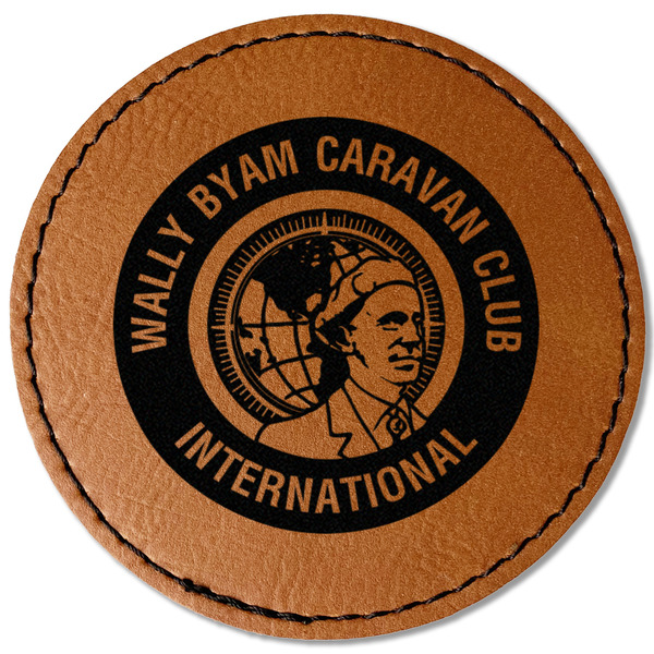 WBCCI Heritage logo Leatherette Patches - Round