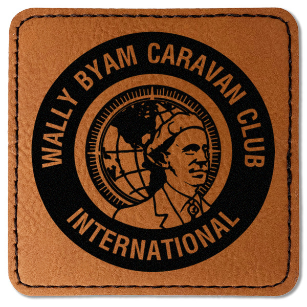 WBCCI Heritage logo Leatherette Patches - Square