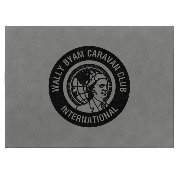 WBCCI Heritage logo Medium Gift Box with Engraved Leather Lid - Approval