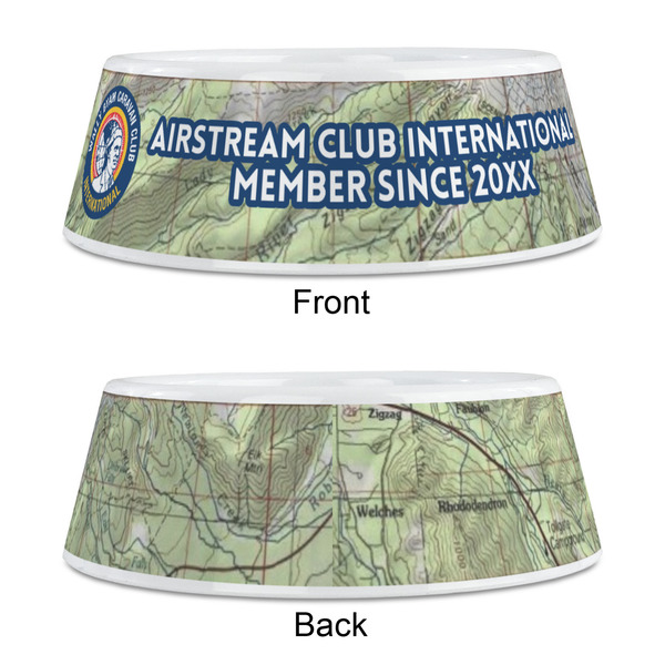 WBCCI Heritage logo Plastic Pet Bowls - Medium - Approval