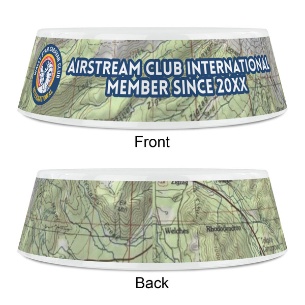 WBCCI Heritage logo Plastic Pet Bowls - Small - Approval