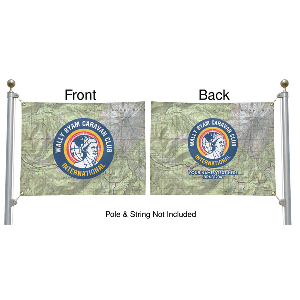 WBCCI Heritage logo Pole Flag (Approval)
