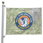WBCCI Heritage logo Pole Flag