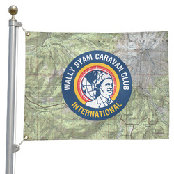 WBCCI Heritage logo Pole Flag