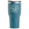 WBCCI Heritage logo RTIC Tumbler - Dark Teal - Laser Engraved - Single-Sided