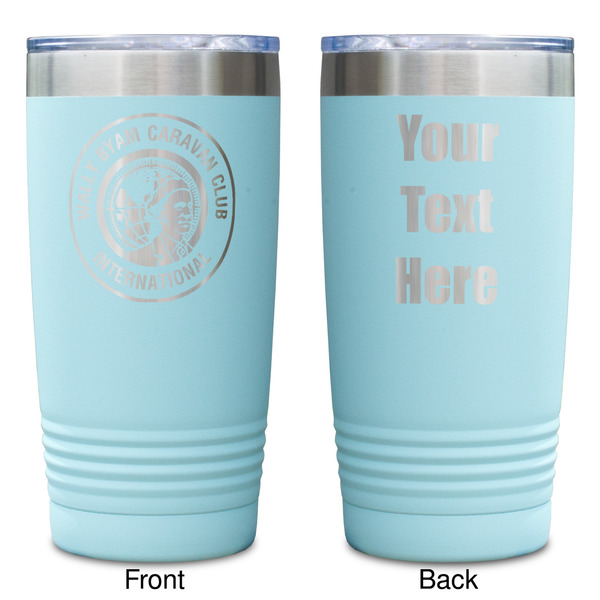 WBCCI Heritage logo Teal Polar Camel Tumbler - 20oz -Double Sided - Approval