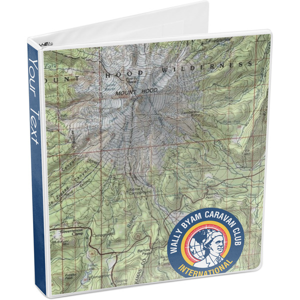 WBCCI logo 3-Ring Binder - 1" - Angled