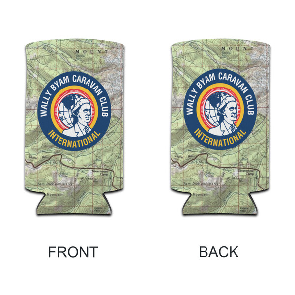 WBCCI logo Can Cooler - Tall 12oz - Front & Back