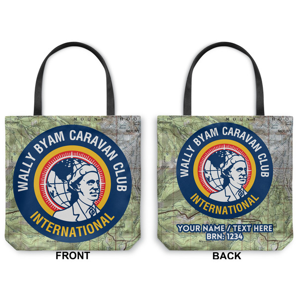 WBCCI logo Canvas Tote - Front and Back