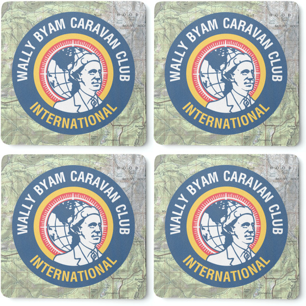 WBCCI logo Coaster Rubber Back - Apvl