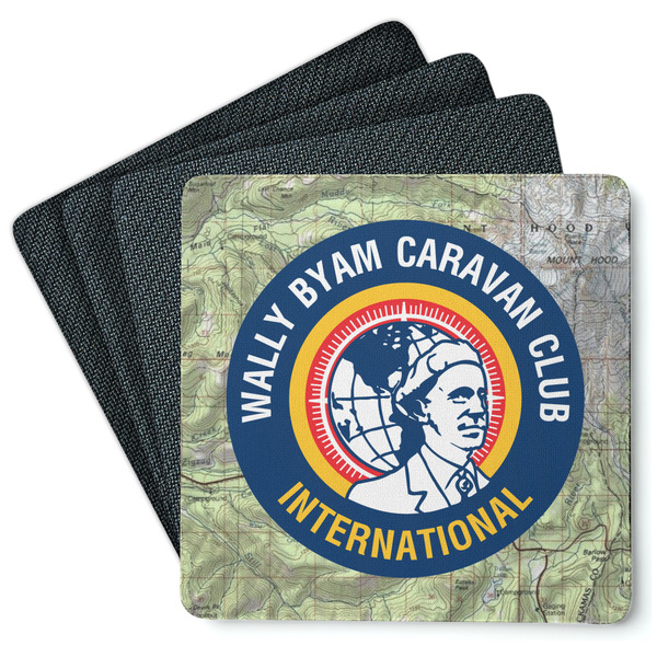 WBCCI logo Coaster Rubber Back - Main
