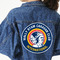 WBCCI Heritage logo Twill Iron On Patches - Custom Shape - 3XL - Set of 4