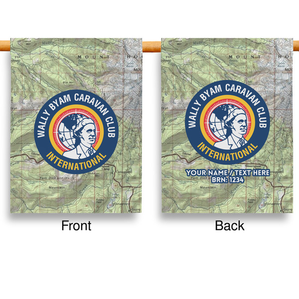 WBCCI logo Garden Flags - Large - Double Sided - APPROVAL