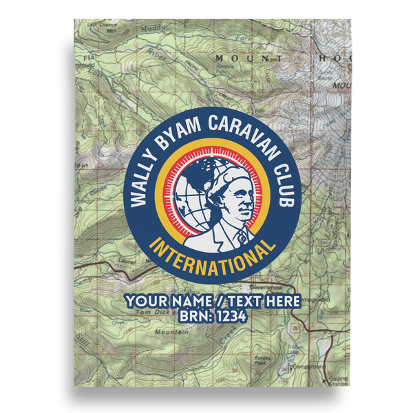 WBCCI logo Garden Flags - Large - Double Sided - BACK