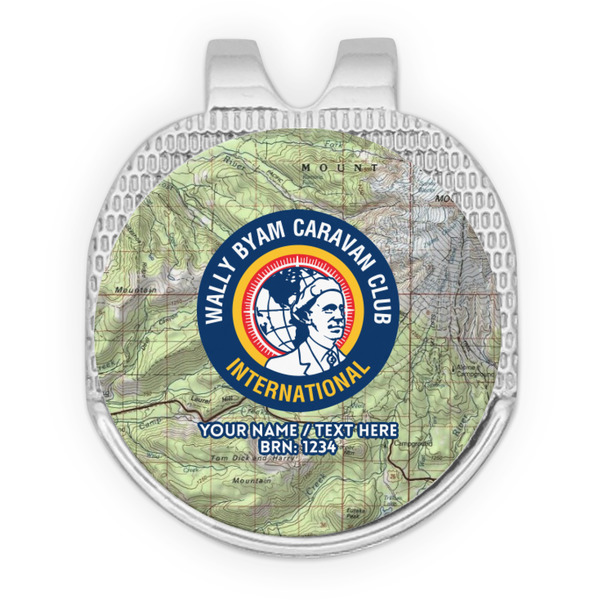 WBCCI logo Golf Ball Hat Clip Marker - Apvl