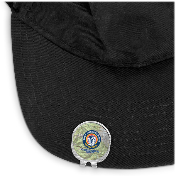 WBCCI logo Golf Ball Marker Hat Clip - Main