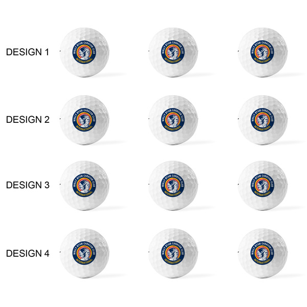 WBCCI logo Golf Balls - Titleist - Set of 12 - APPROVAL