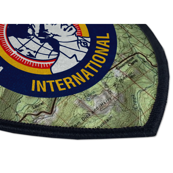 WBCCI logo Iron On Patch - Shield - Style B - Closeup