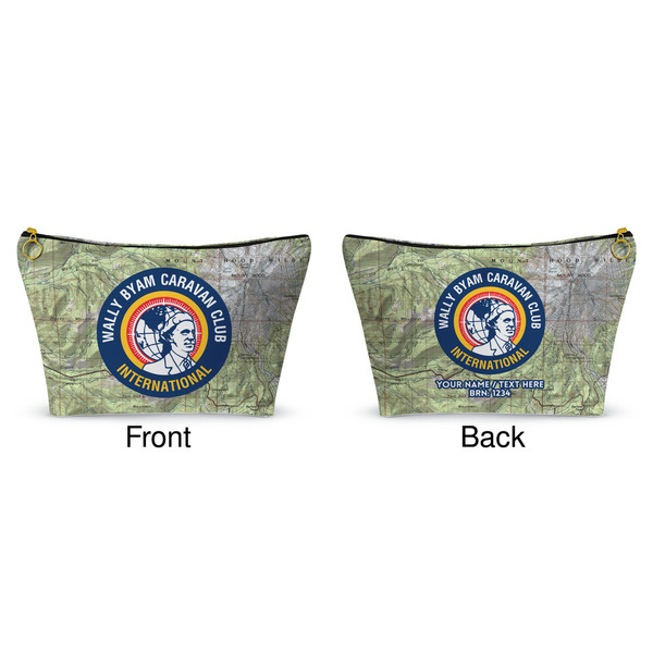 WBCCI logo Makeup Bag (Front and Back)