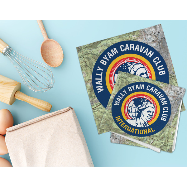 WBCCI logo Microfiber Dish Rag - LIFESTYLE