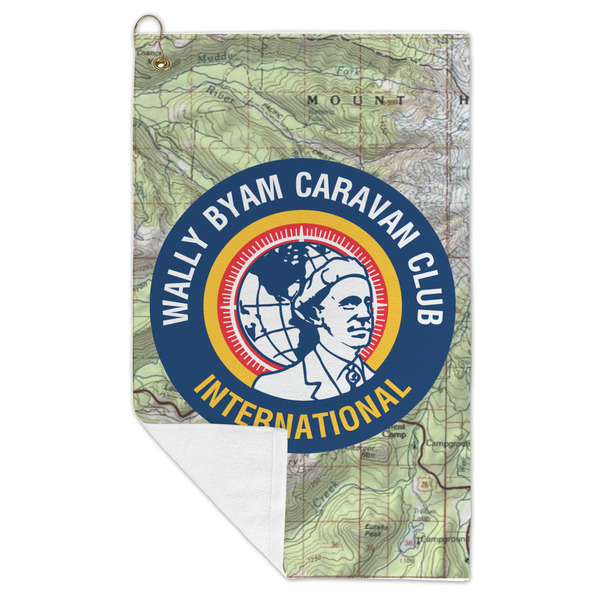 WBCCI logo Microfiber Golf Towels - FOLD