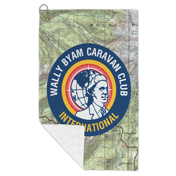WBCCI logo Microfiber Golf Towels - FOLD