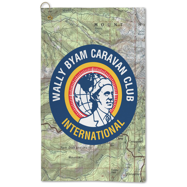 Custom WBCCI Heritage logo Microfiber Golf Towel