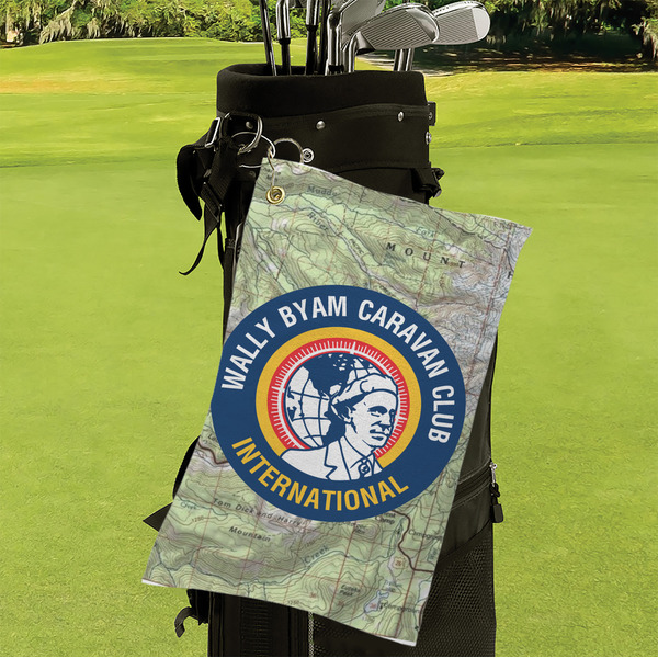 WBCCI logo Microfiber Golf Towels - Small - LIFESTYLE