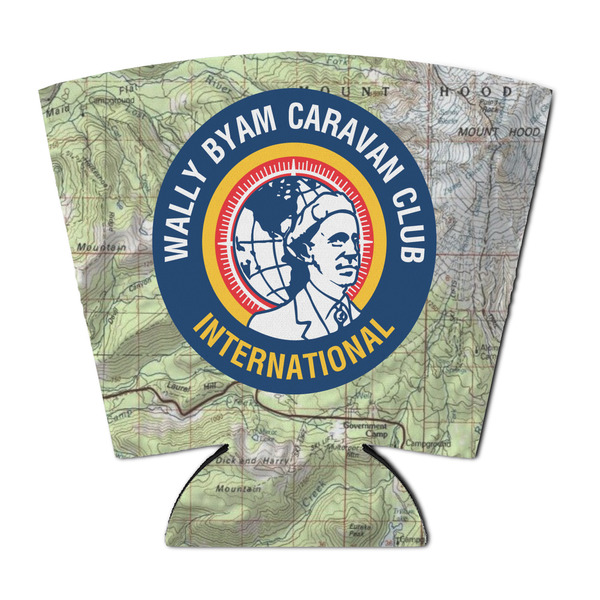 WBCCI logo Party Cup Sleeves - with bottom - FRONT