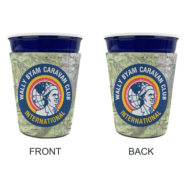 WBCCI logo Party Cup Sleeves - without bottom - Approval